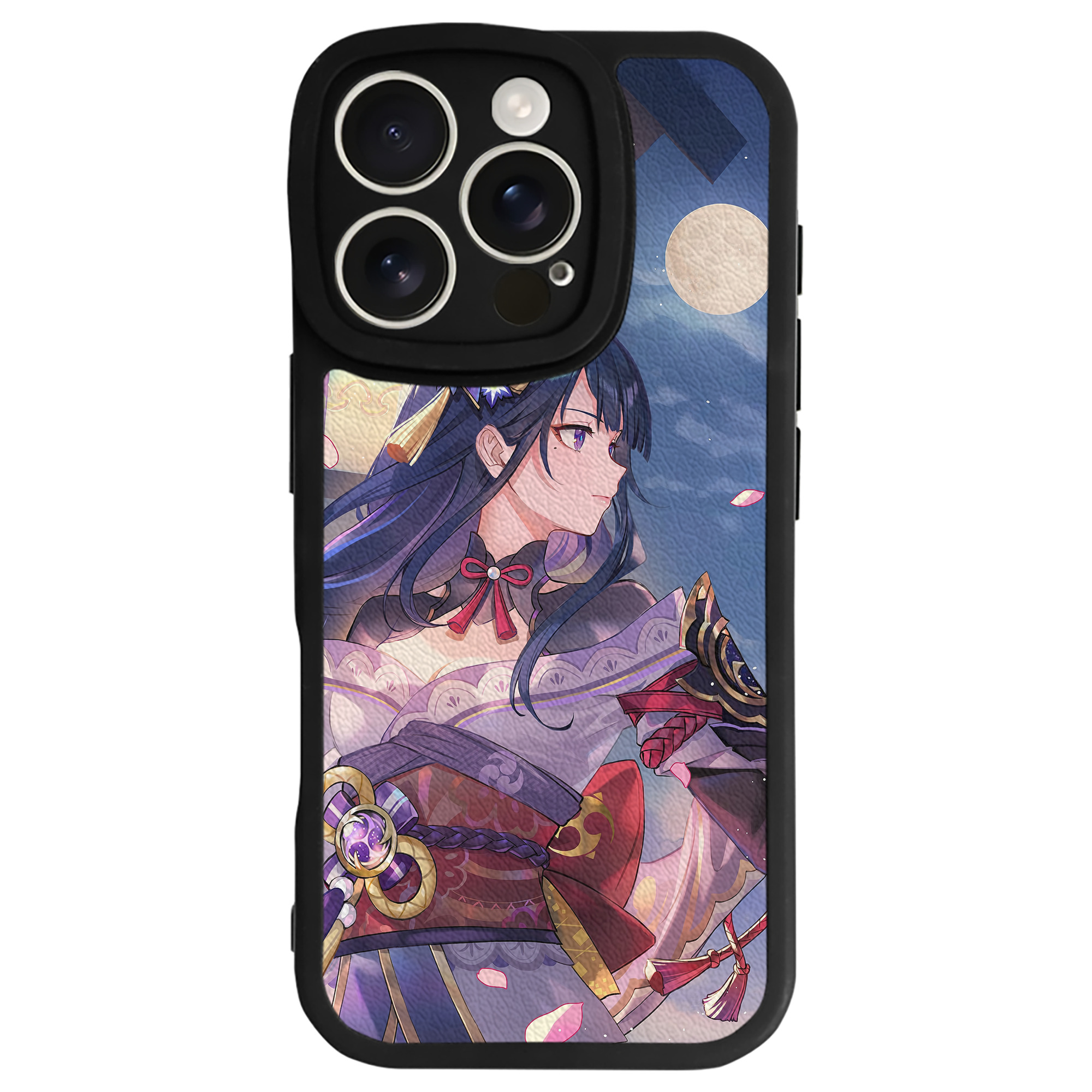 げんし神 genshin 【iPhone 16シリーズ対応】シリコンスマホケース（レザー調） 材質：シリコン